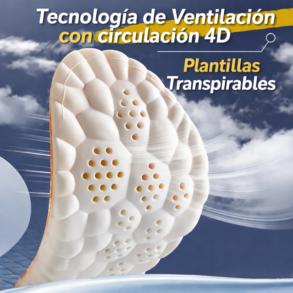 ComfortFeet Plus – Plantillas Ortopédicas Antigolpes para Uso Diario y Deportivo