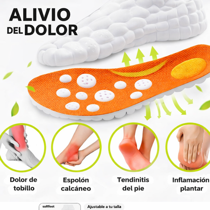 ComfortFeet Plus – Plantillas Ortopédicas Antigolpes para Uso Diario y Deportivo